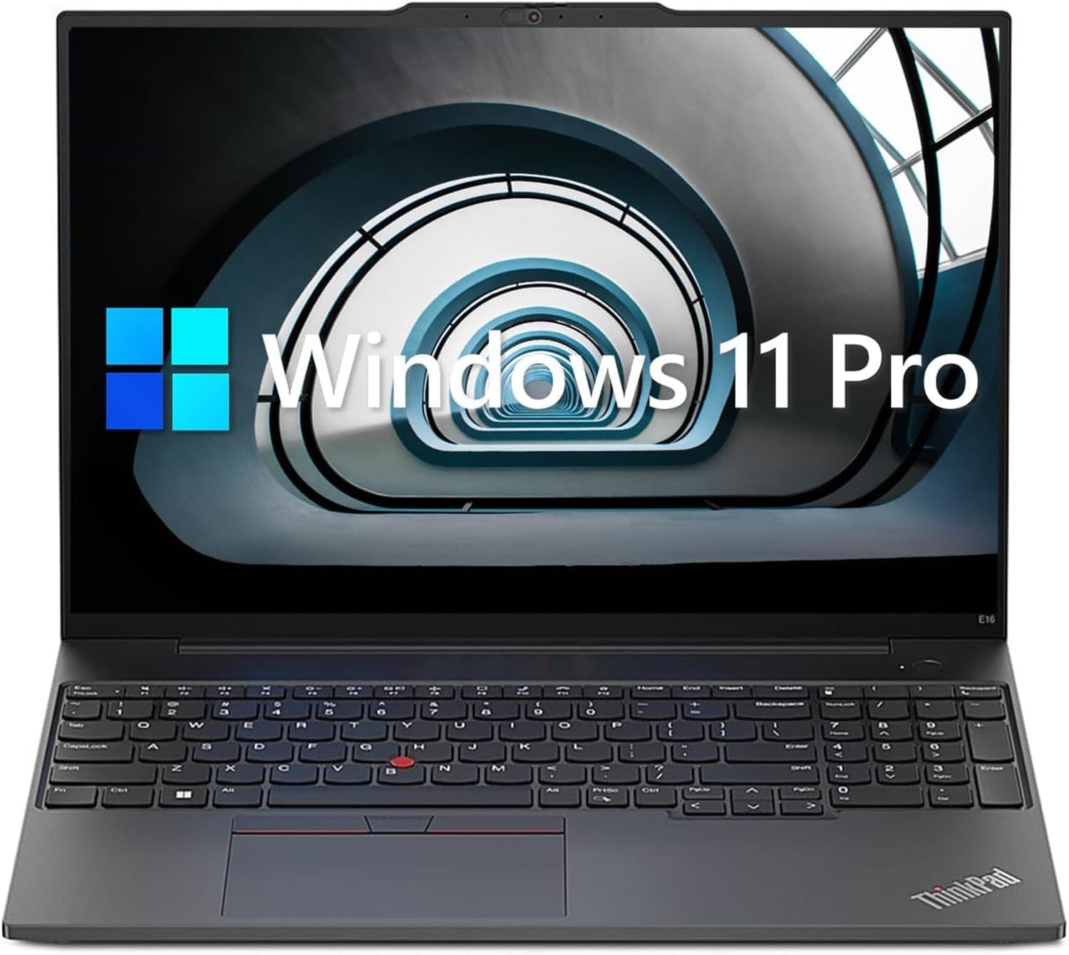 Lenovo ThinkPad E16 Business Laptop, 16" WUXGA Display, AMD Ryzen 5 7530U (Beat i7-1165G7), 40GB RAM, 2TB PCIe SSD, Webcam, HDMI, RJ-45, Fingerprint Reader, Wi-Fi 6, Windows 11 Pro, Black 