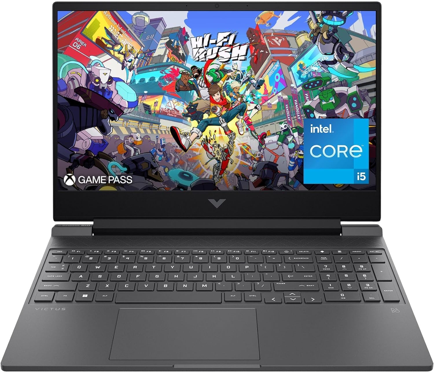 HP Victus 15.6" Full HD 144Hz Gaming Laptop, Intel Core i5-12450H, NVIDIA GeForce RTX 3050,16GB RAM, 512GB PCIe SSD, Wi-Fi 6, Backlit Keyboard,Windows 11 Pro, Performance Blue