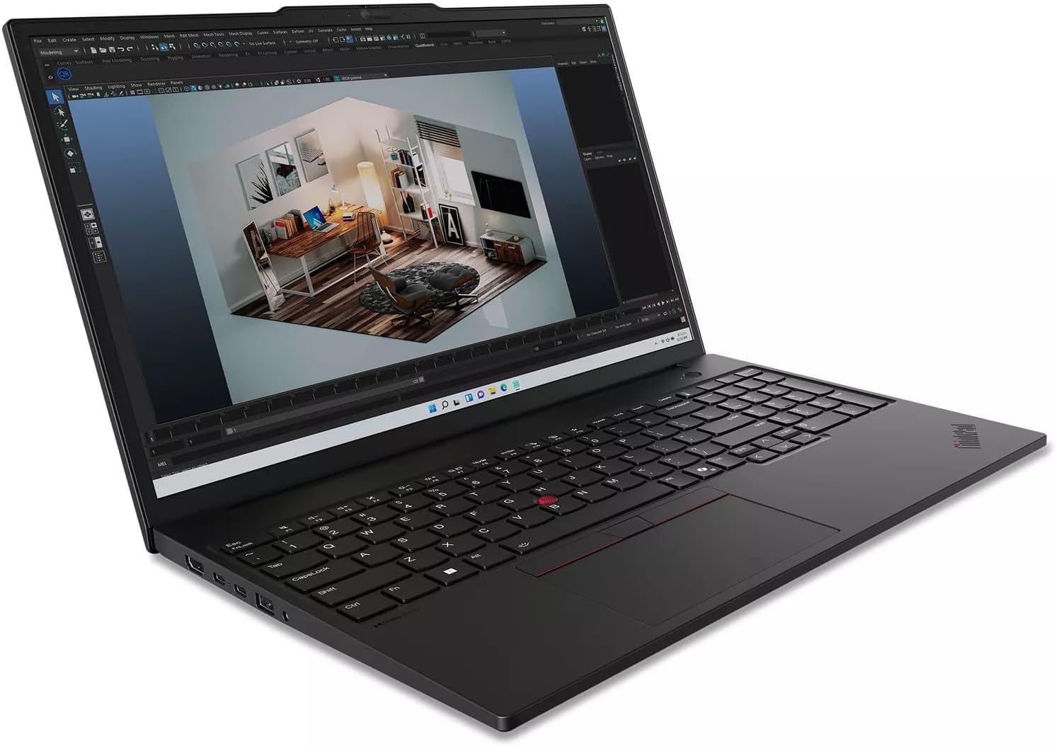Lenovo ThinkPad P16s Gen 3 Intel Core Ultra 7 155H, 16C, 16" WQUXGA (3840 x 2400), OLED Non-Touch, 64GB RAM DDR5, 1 TB SSD, NVIDIA RTX 500 Ada Backlit KYB, Fingerprint Reader, Windows 11 Pro