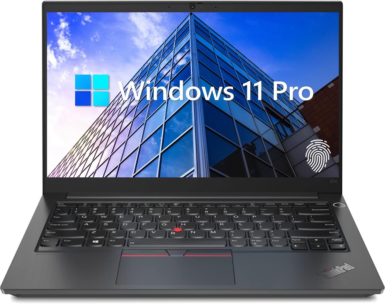Lenovo ThinkPad E14 Gen 5 Business Laptop, 14" FHD+ Display, AMD Ryzen 7 7730U (Beat i7-1255U), 24GB RAM, 2TB SSD, FP Reader, Backlit Keyboard, HDMI, RJ45, Wi-Fi 6, Windows 11 Pro, Black 