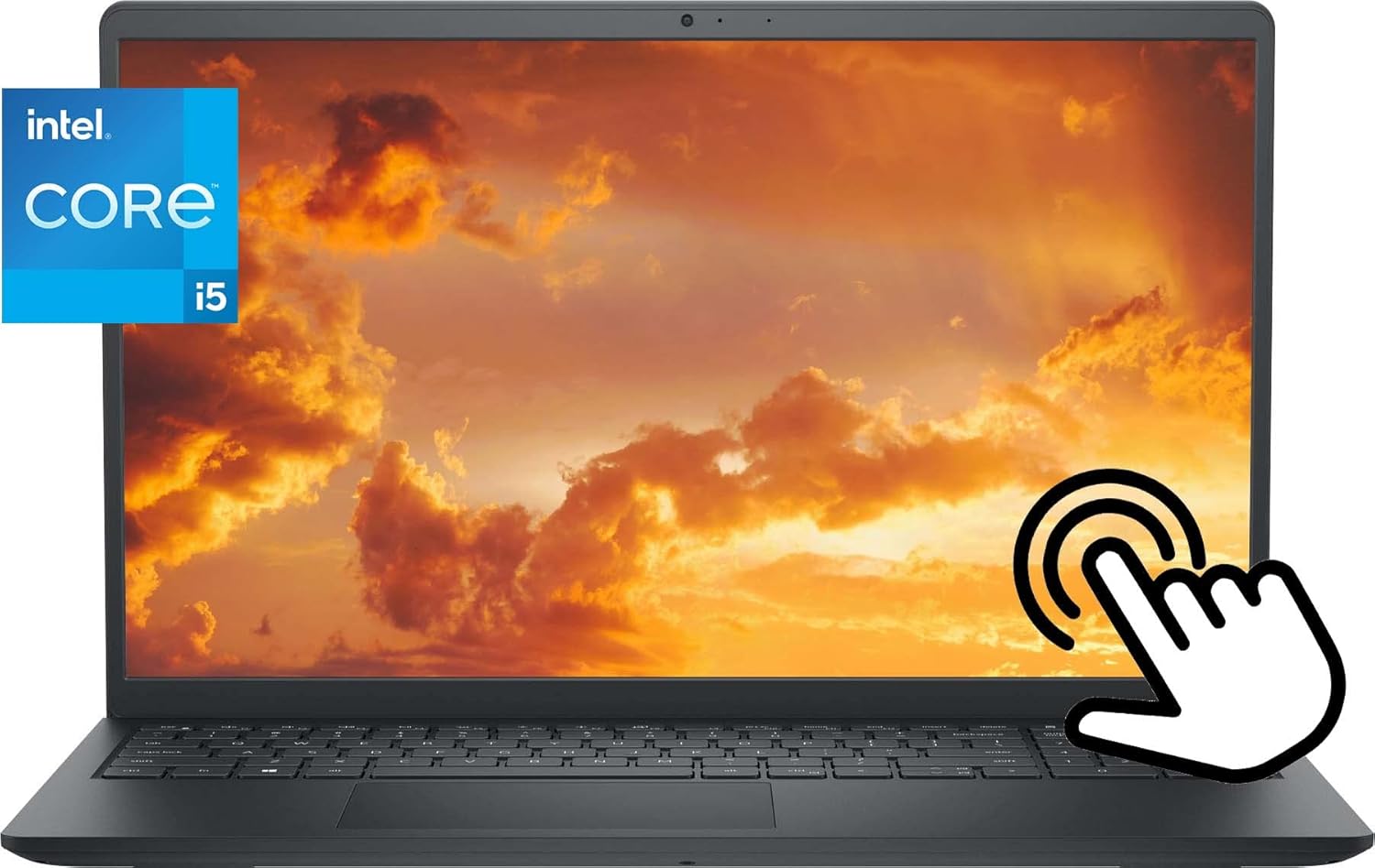 Dell 2023 Inspiron 3000 15.6" FHD Touchscreen Laptop, Intel i5-1135G7 Up to 4.2GHz, Beat i7-1060G7, 32GB DDR4 RAM, 1TB PCIe SSD, SD Card Reader, Webcam, HDMI, Windows 11 Home, Black