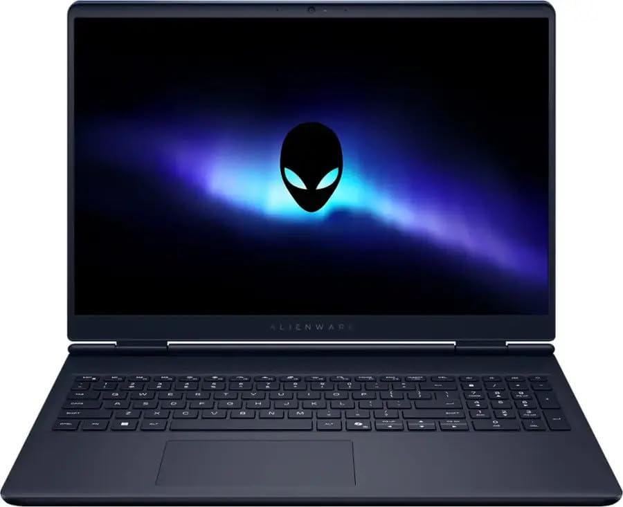 Dell 2025 Gaming Laptop | Alienware 16 Aurora | Intel 10-Core 7 240H | NVIDIA GeForce RTX 5060 8GB | 32GB DDR5 | 1TB SSD | 16" 2560x1600 120Hz | Win11 Home - Wi-Fi - BT 5.3 - Backlit KB - Indigo
