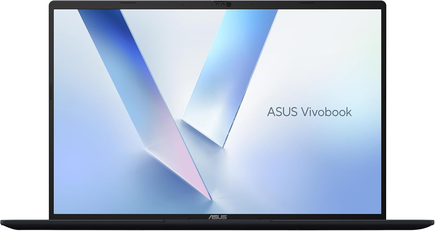 ASUS Vivobook 18 Laptop, 18” WUXGA 144Hz Display, AMD Ryzen 7 260 with XDNA NPU, AMD Radeon Graphics, 32GB RAM, 1TB SSD, Quiet Blue, M1807HA-DB79