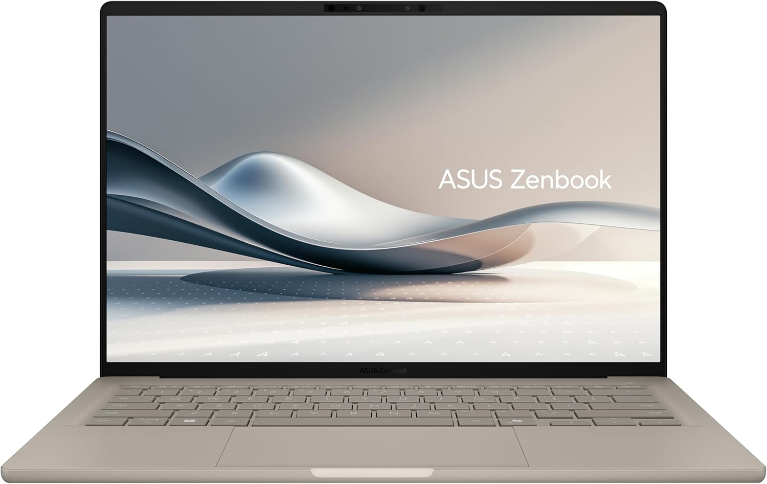 ASUS Zenbook A14; Copilot+ PC, Ultrathin Laptop, 14” WUXGA OLED, Snapdragon® X Processor, 16 GB Memory, 512GB SSD, Wi-Fi 6E, Zabriskie Beige, UX3407QA-DS52-CB