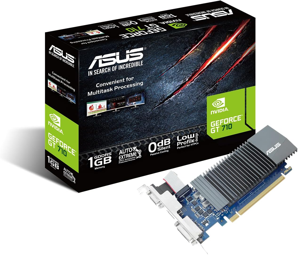 Asus GF GT710-SL-1GD5-BRK, 90YV0AL2-M0NA00