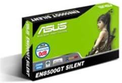 ASUS EN8500GT SILENT/HTP/256M DDR2 459MHz 128 bit PCIE HDTV DVI-I VGA Video Card