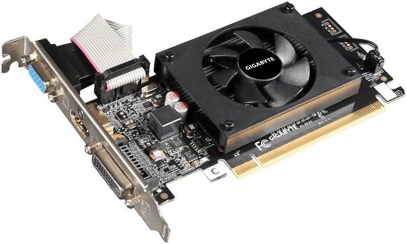 GIGABYTE GeForce GT 710 2GB Low Profile Graphic Card (GV-N710D3-2GL REV2.0)