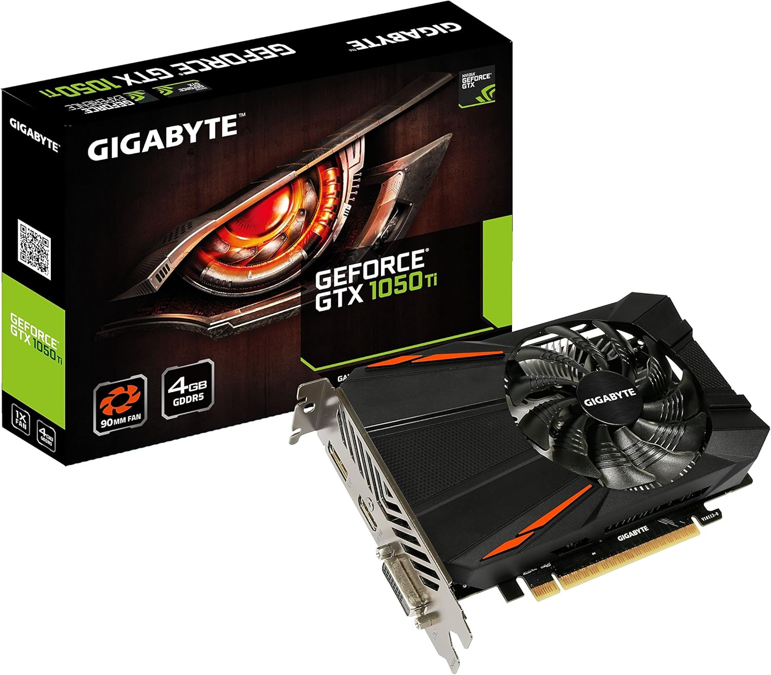 Gigabyte Geforce GTX 1050 Ti 4GB GV-N105TD5-4GD Graphic Cards 
