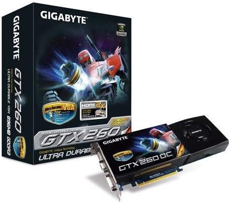 Gigabyte nVidia GeForce GTX 260 896 MB PCI-Express Video Card GV-N26OC-896I 