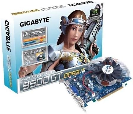 Gigabyte nVidia GeForce 9500GT 512 MB PCI-Express Video Card GV-N95TD3-512I 