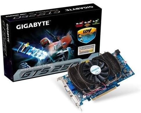 Gigabyte nVidia GeForce GTS 250 OC 1 GB PCI-Express Video Card GV-N250OC-1GI